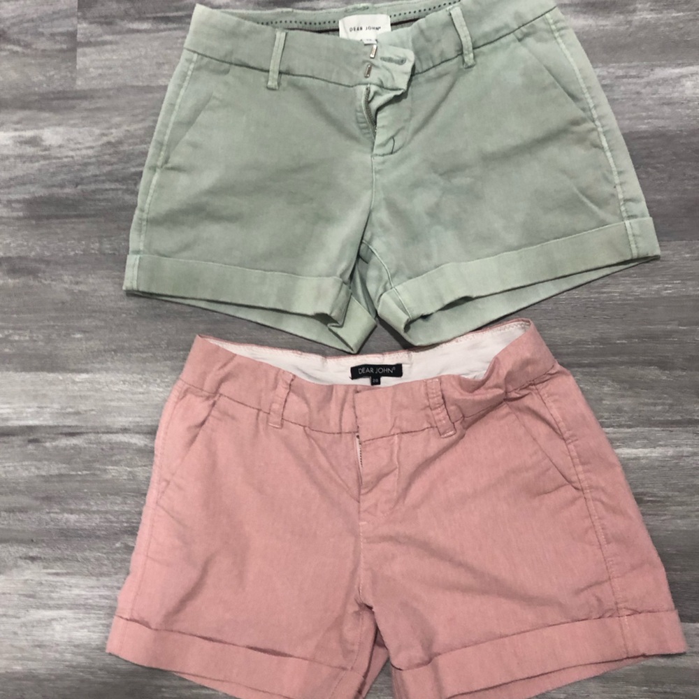 Dear John Women Size 28 Cotton Short Pants Shorts Bundle